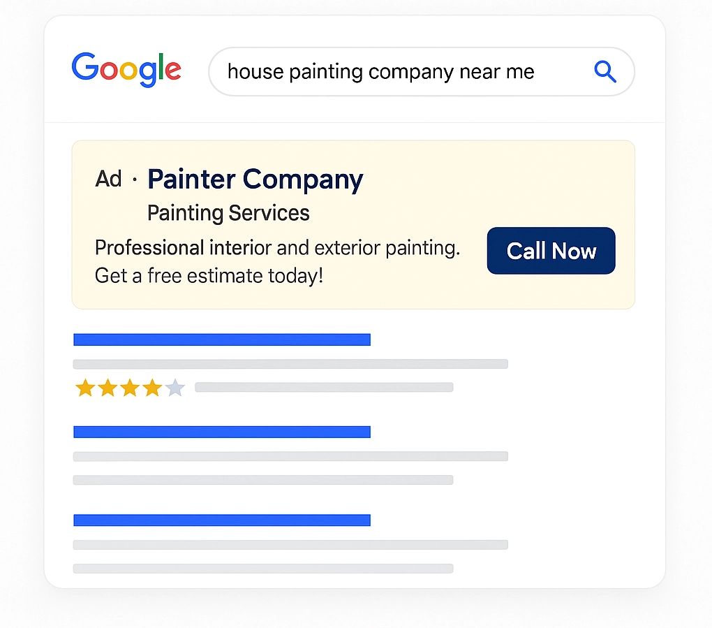 Rank your panting website on google