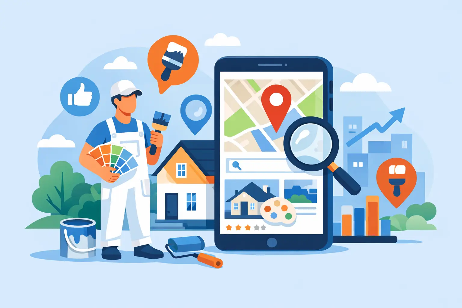 9 Benefits of Local SEO for Painters