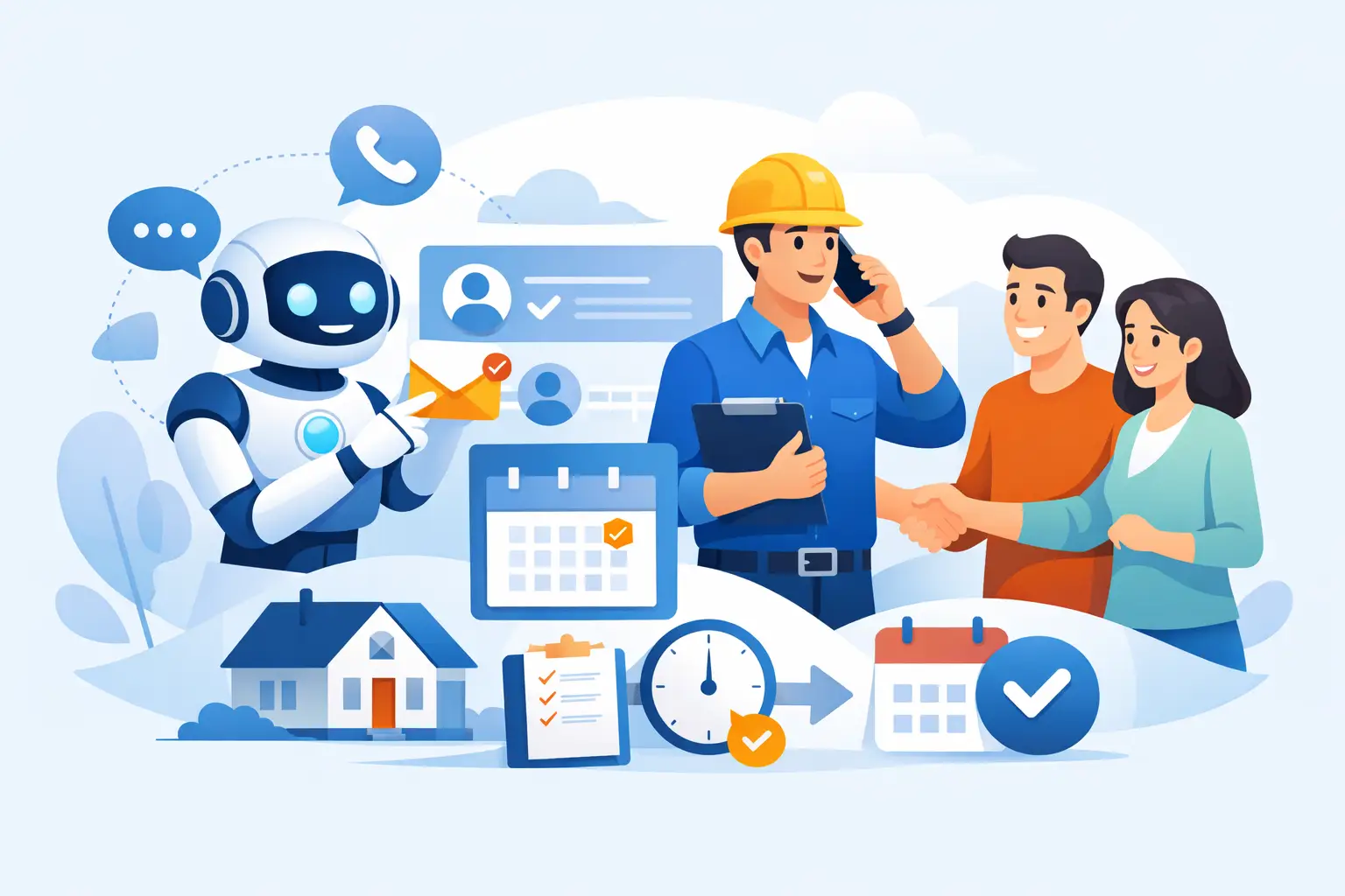 AI Follow Up for Contractors That Books More Jobs