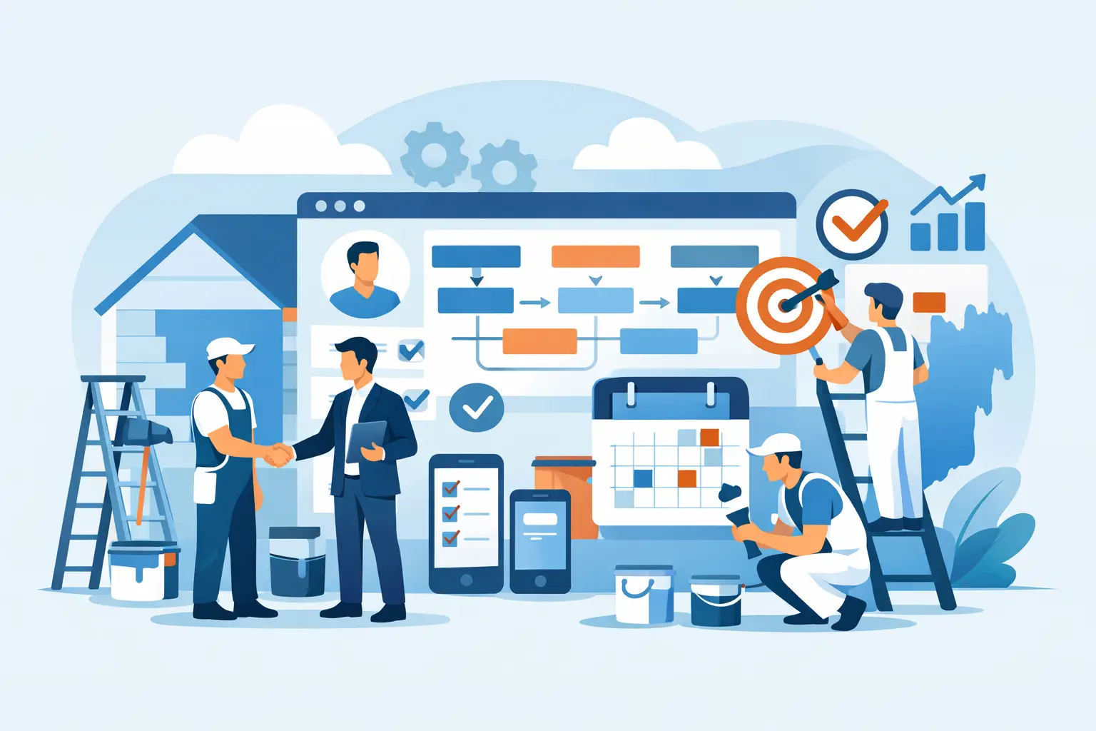 CRM for Painting Contractors That Wins Jobs