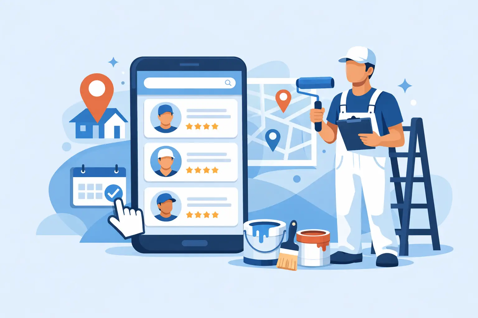 Local Service Ads for Painters That Book Jobs