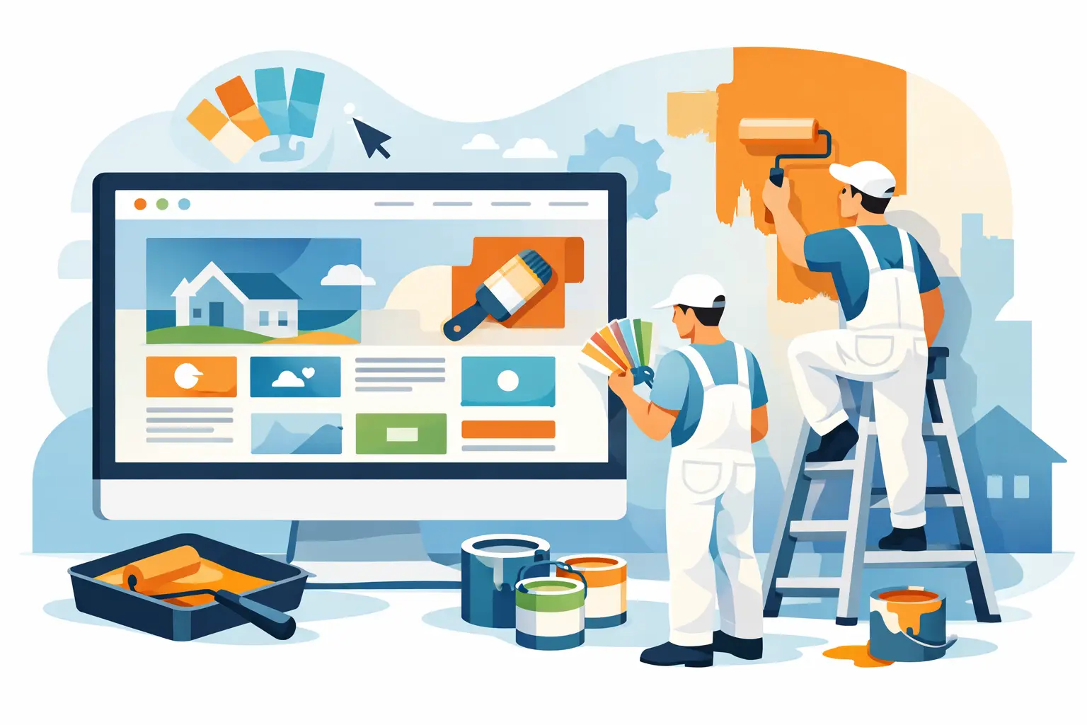 Website Design for Painting Contractors