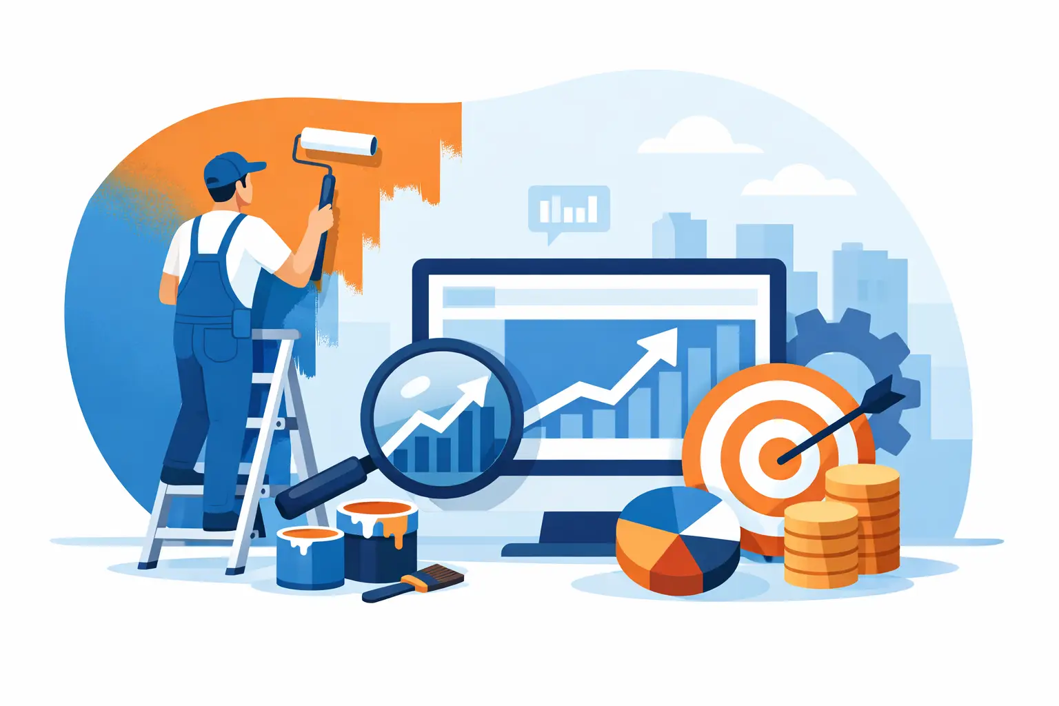 Painting Company SEO Case Study Results Painting Company SEO Case Study Results
