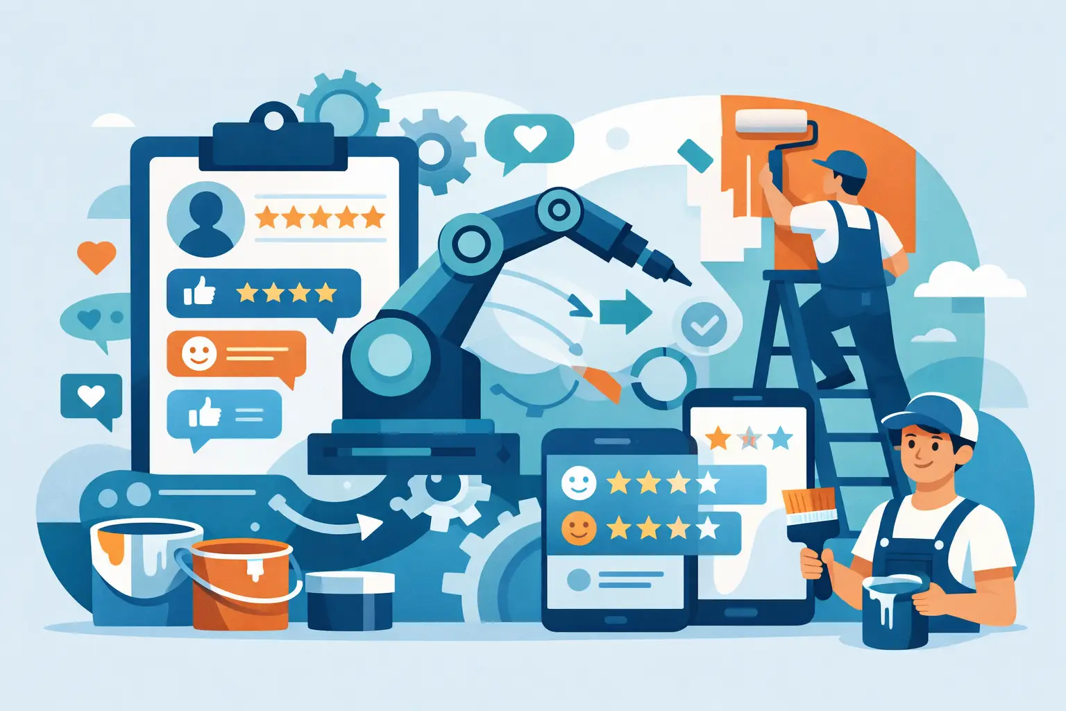 Review Automation for Painting Companies Review Automation for Painting Companies