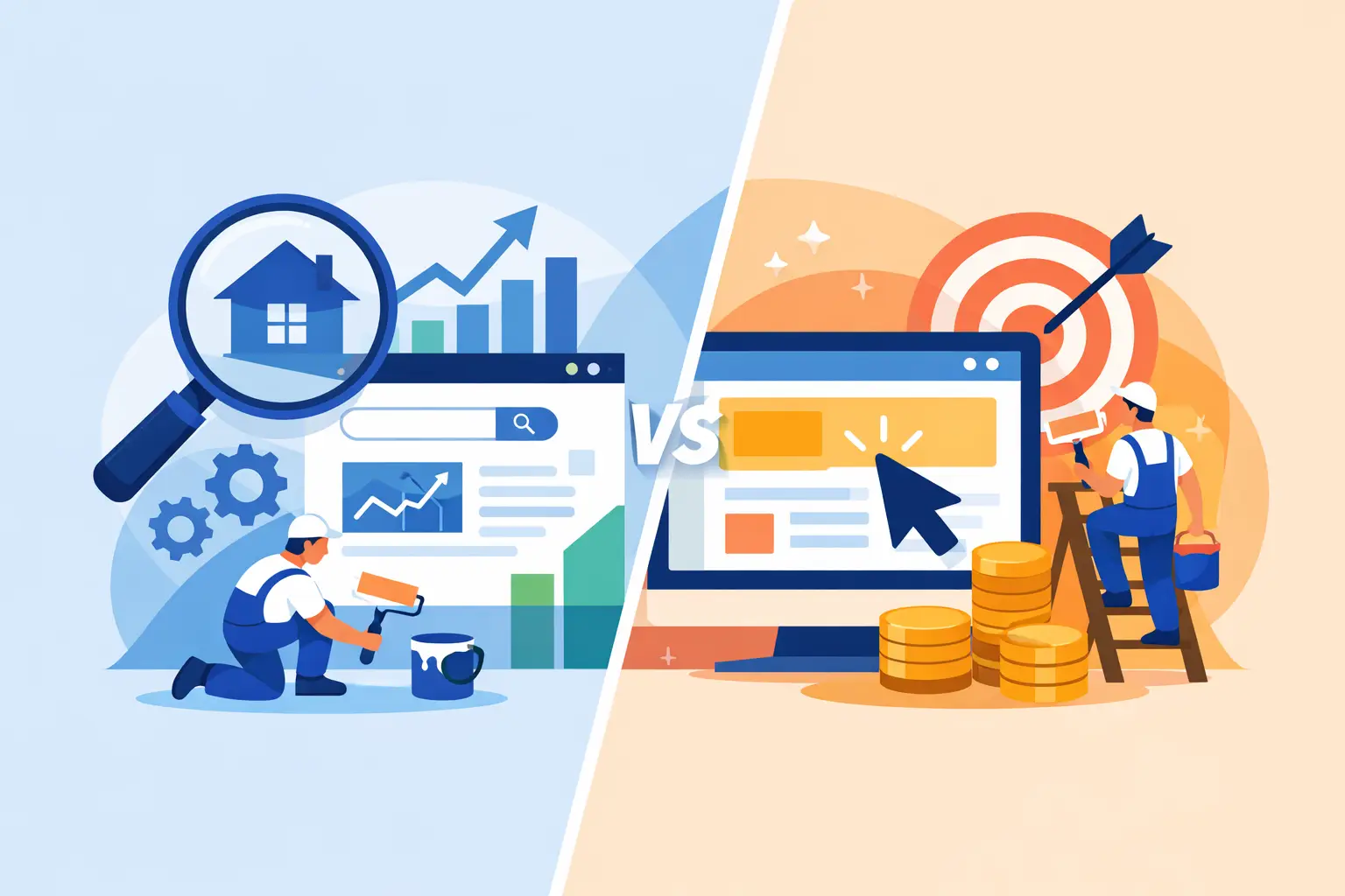SEO vs PPC for Painters: What Wins? SEO vs PPC for Painters: What Wins?