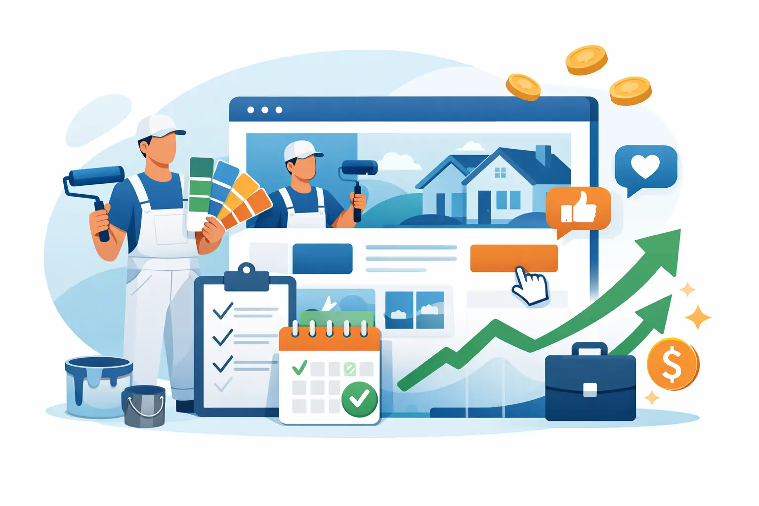 10 Painter Website Conversion Tips That Book More Jobs