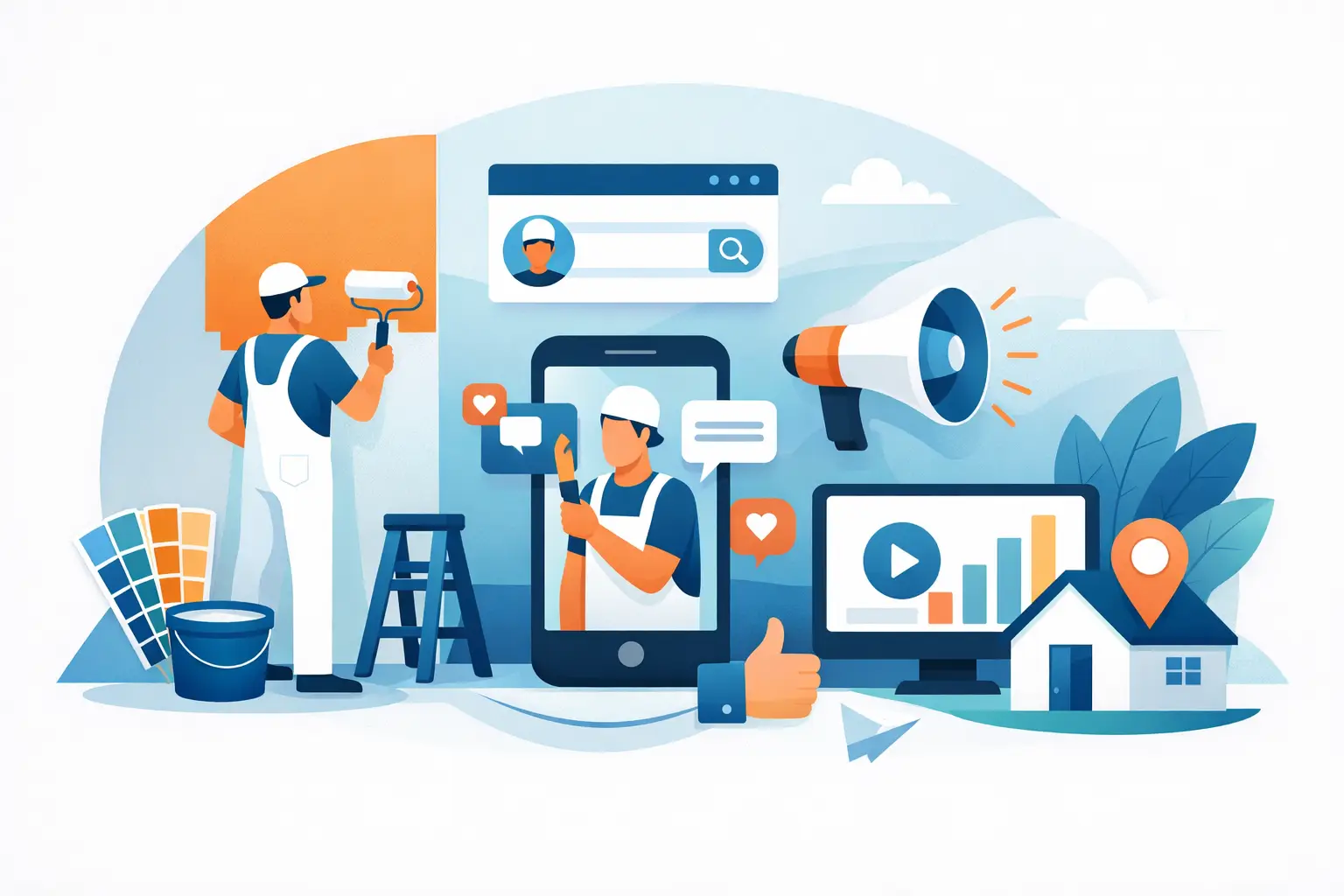 Best Marketing Channels for Painters That Book Jobs Best Marketing Channels for Painters That Book Jobs