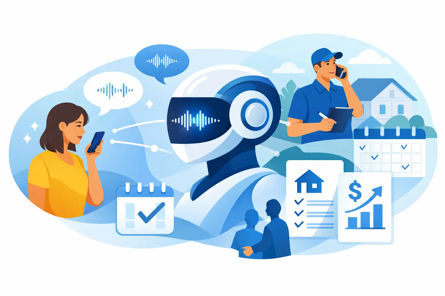Voice AI for Lead Response: More Estimates Booked
