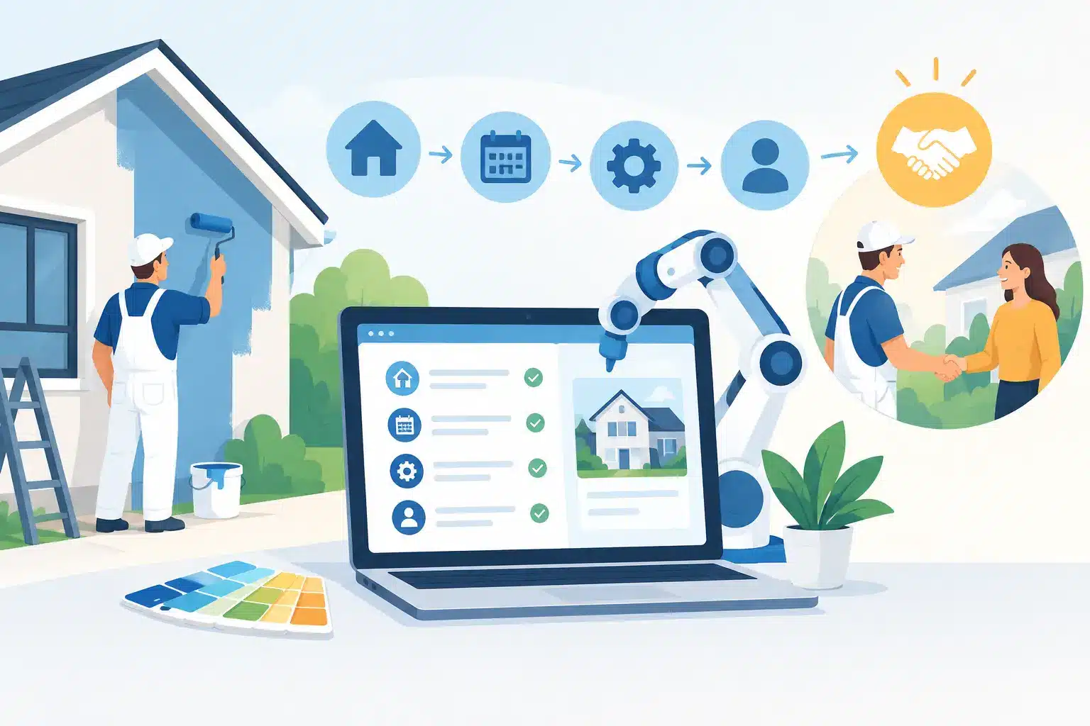 How Future Painting Sales Automation Wins Jobs