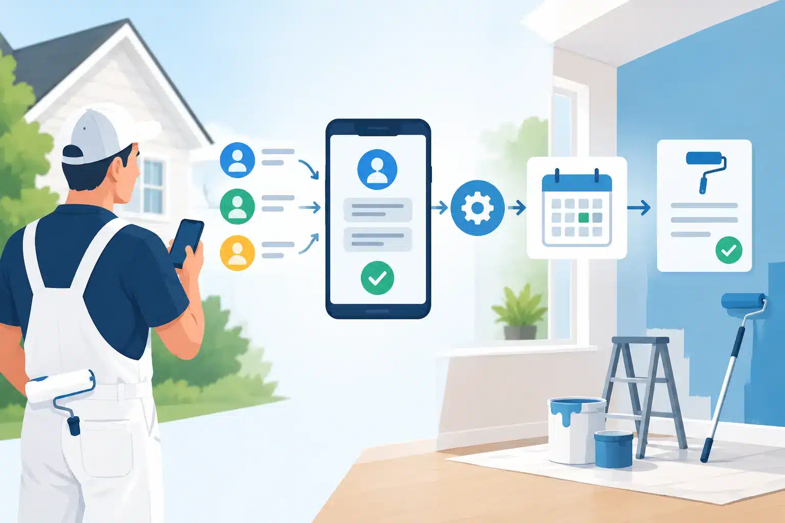 How to Automate Painter Intake and Book More Estimates