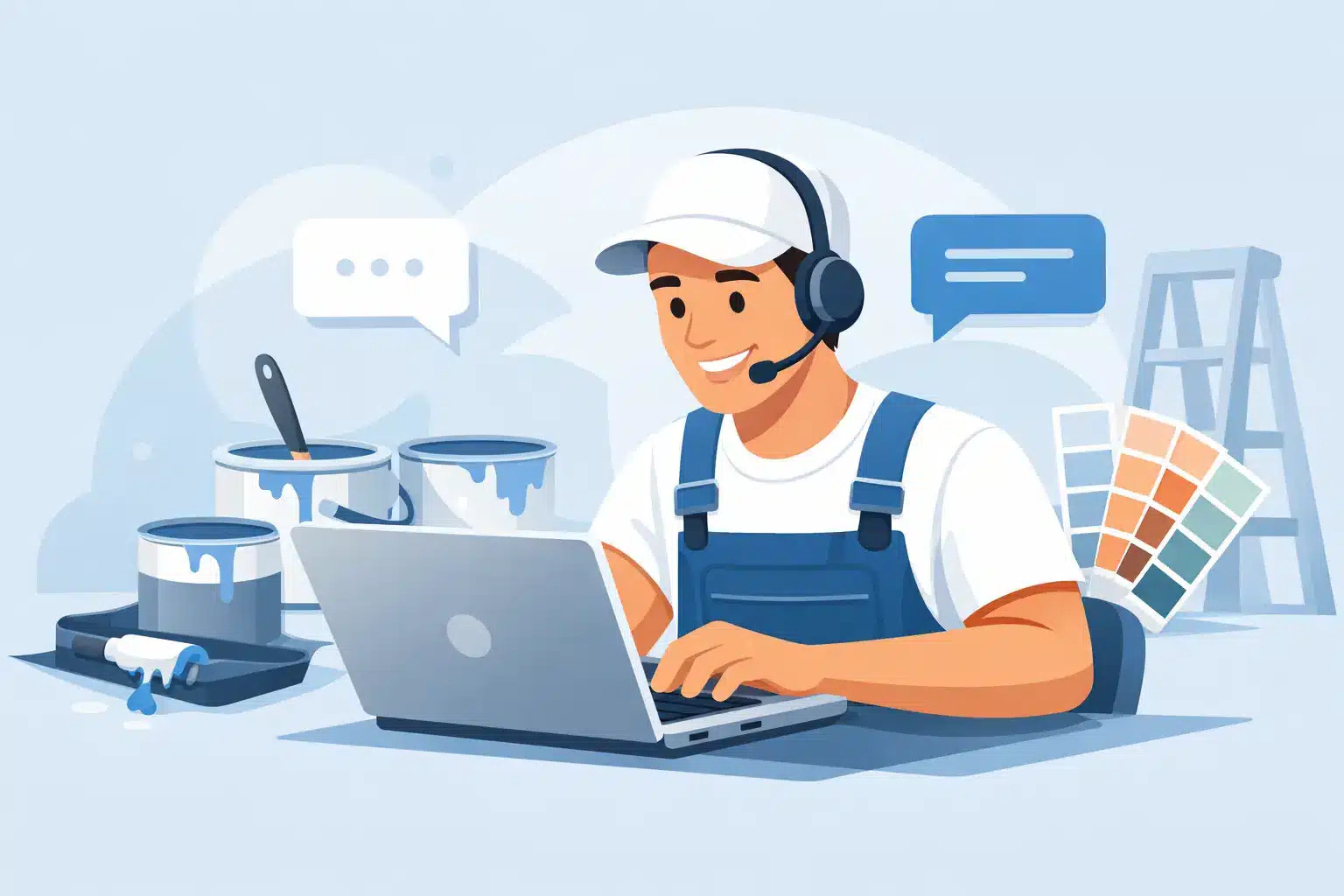 Website Chat for Painting Contractors That Works