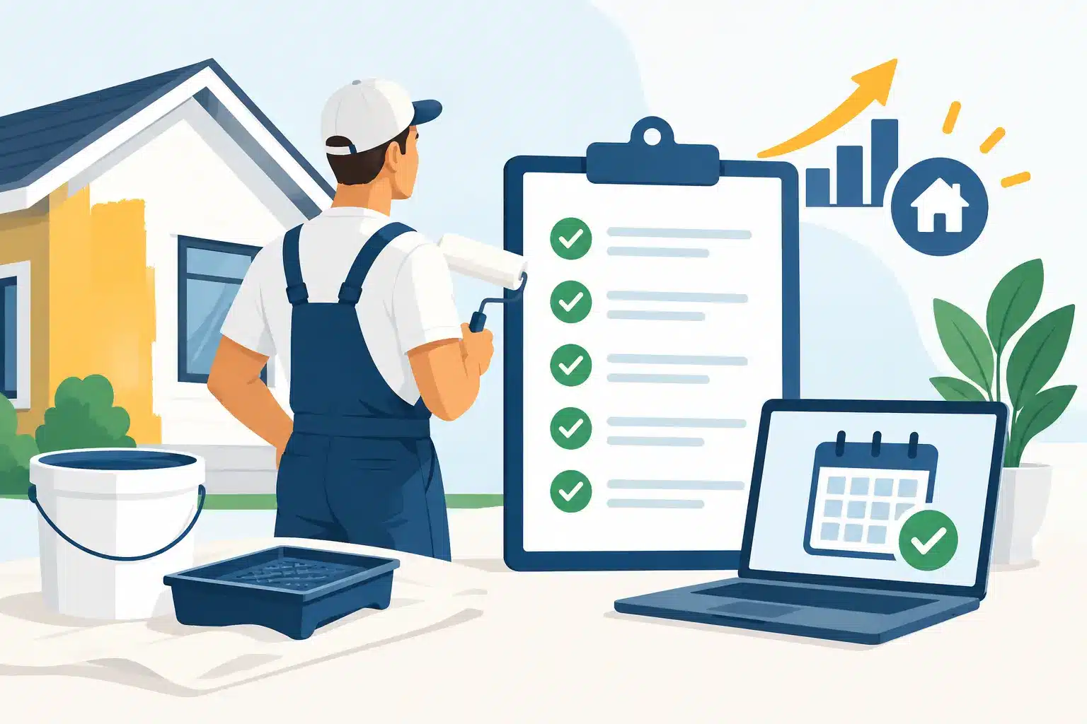 Painter Marketing Checklist for More Booked Jobs